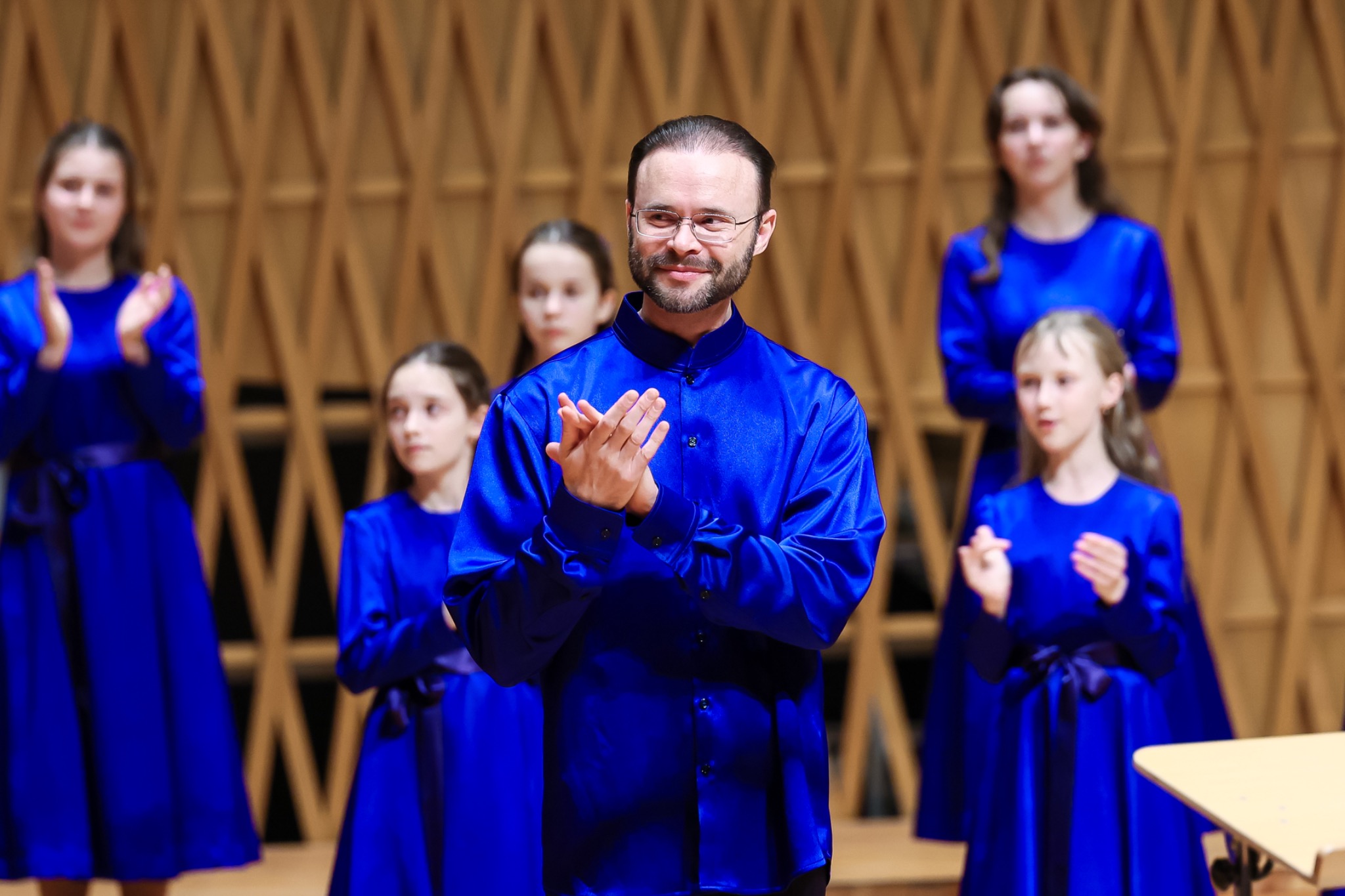 Maksim Matsiushenkau mit Voices of Munich